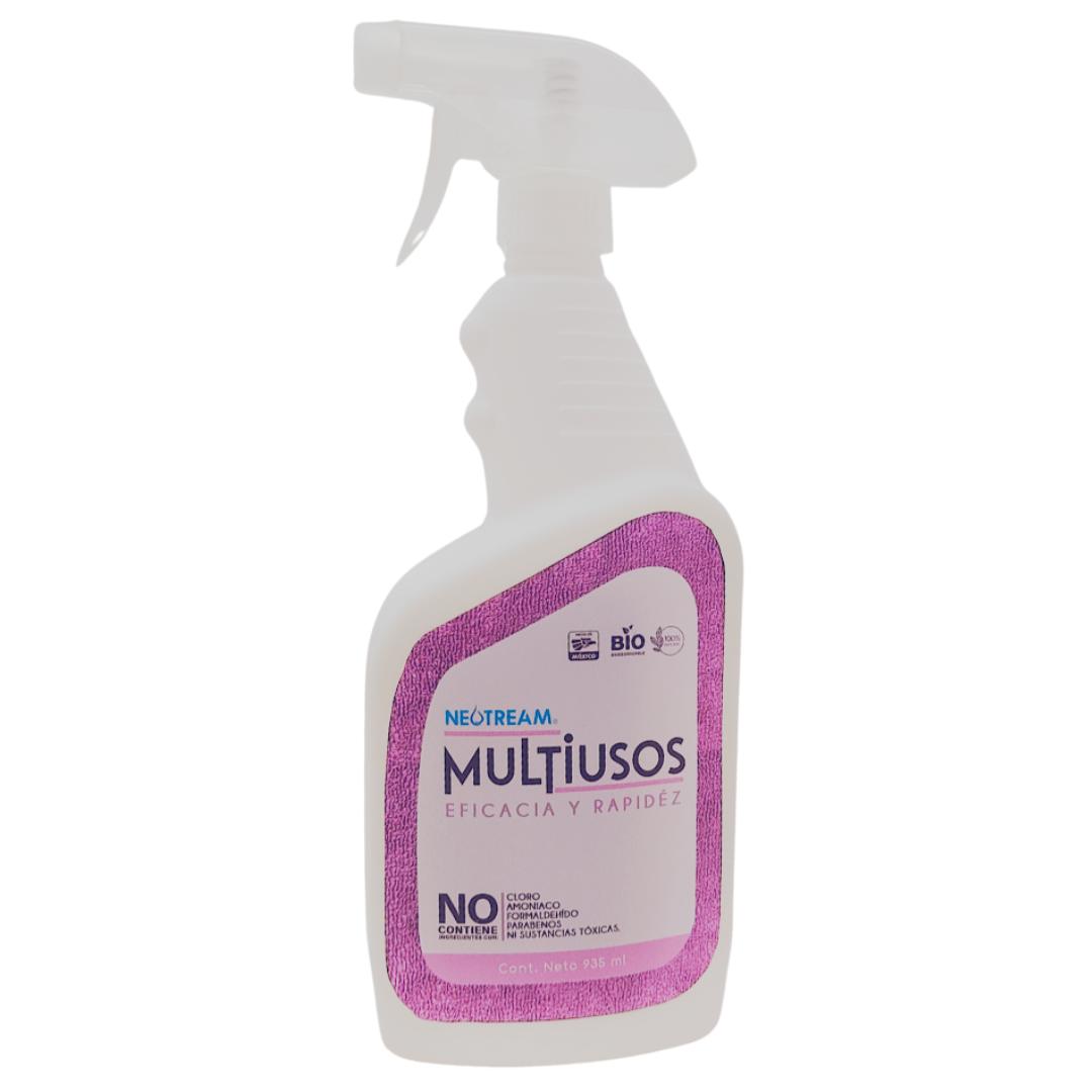 Caja con 11 piezas de Limpiador Multiusos con Atomizador 935 ml