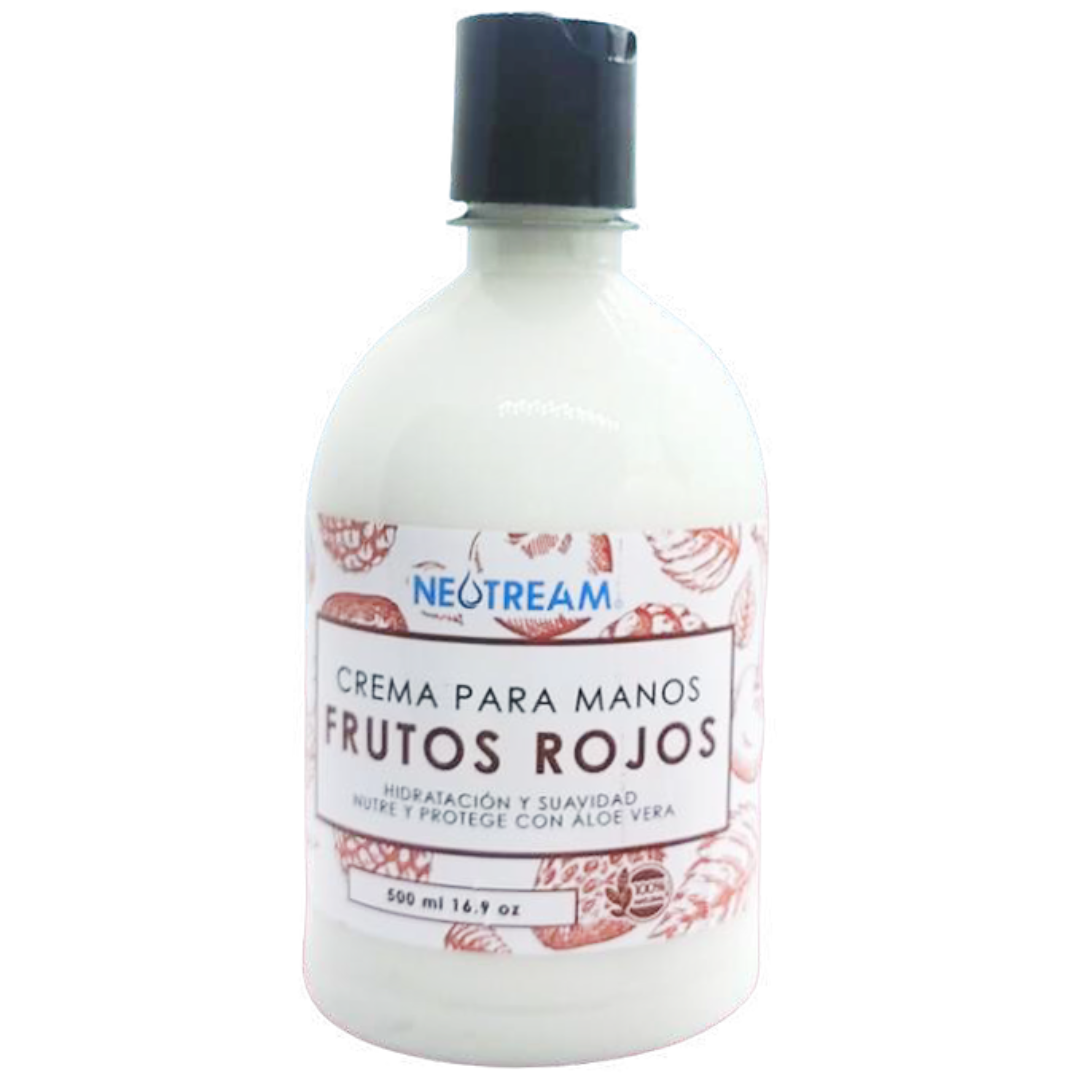 Crema para Manos Frutos Rojos 500 ml