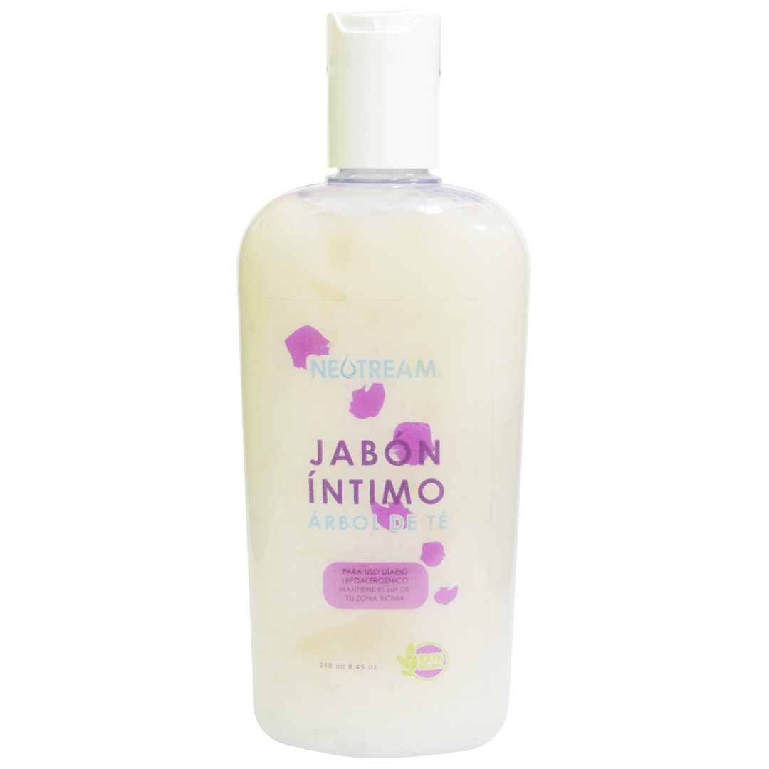 Caja con 44 piezas de Jabón Intimo en Gel Arbol de Té 250 ml