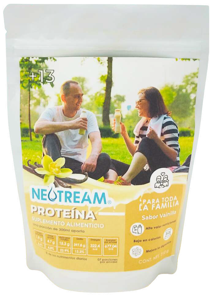 Proteína Sabor Vainilla Bolsa 210 gramos